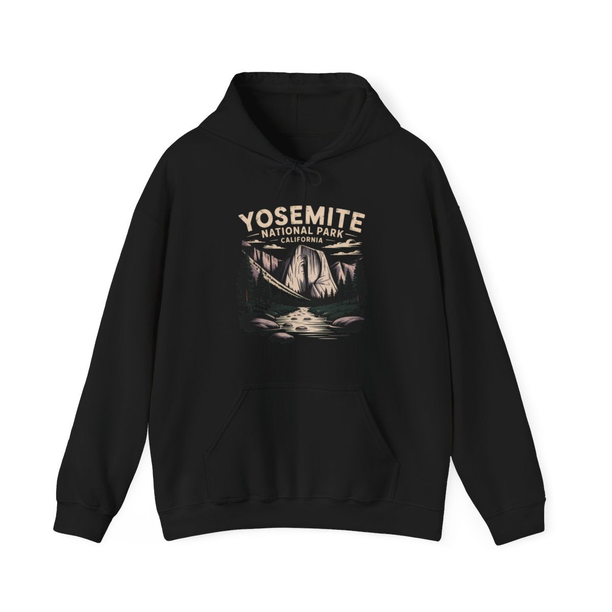 Yosemite National Park California Hiking Hoodie - t283a25