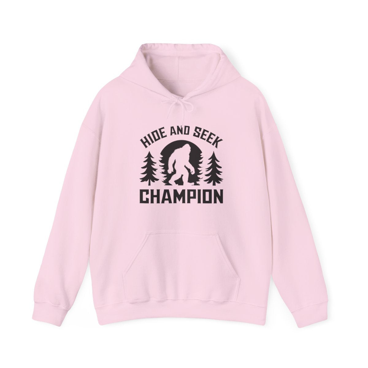 Hide and Seek Champion - Bigfoot Hiking Hoodie - t114a25