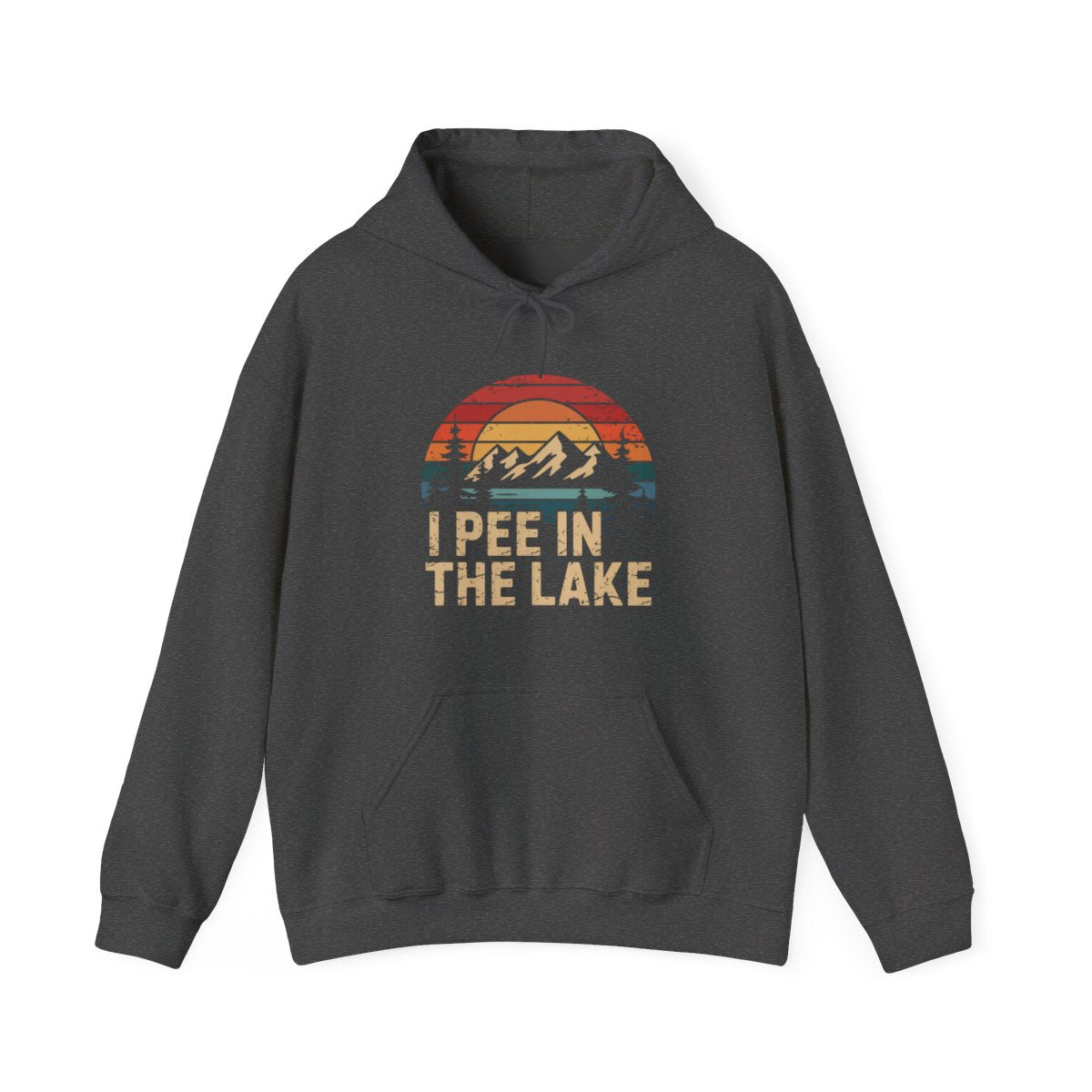 I Pee in the Lake Camping Hoodie - t176a25