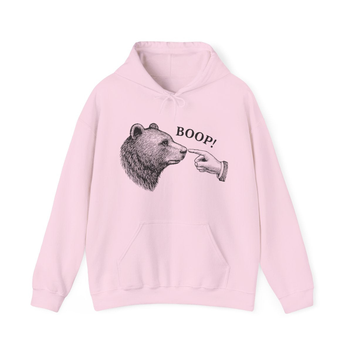 Boop Bear Hoodie for Outdoor & Wildlife Lovers - t425a25