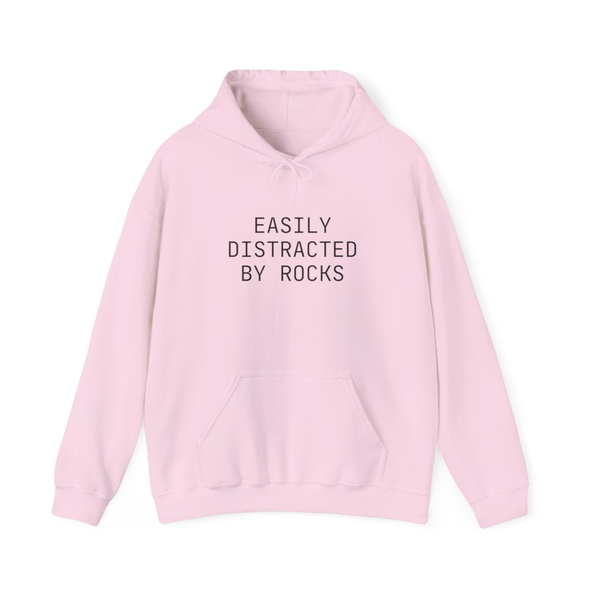 Easily Distracted by Rocks Hoodie - t421a25