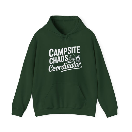 Campsite Chaos Coordinator Camping Hoodie - t246a25
