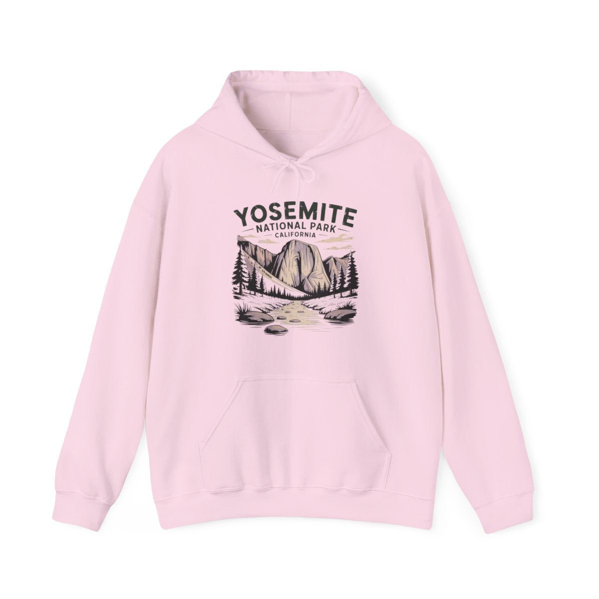 Yosemite National Park California Hiking Hoodie - t283a25