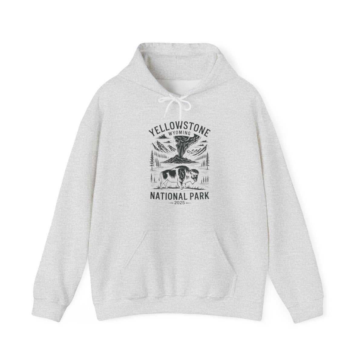 Custom Yellowstone National Park Hiking Hoodie - t307a25